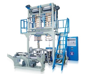 PE 1 Screw Double Blown Film Machine Taiwan